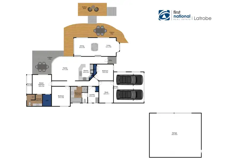 Floorplan of Homely house listing, 20 Tebb Terrace, Jeeralang Junction VIC 3840