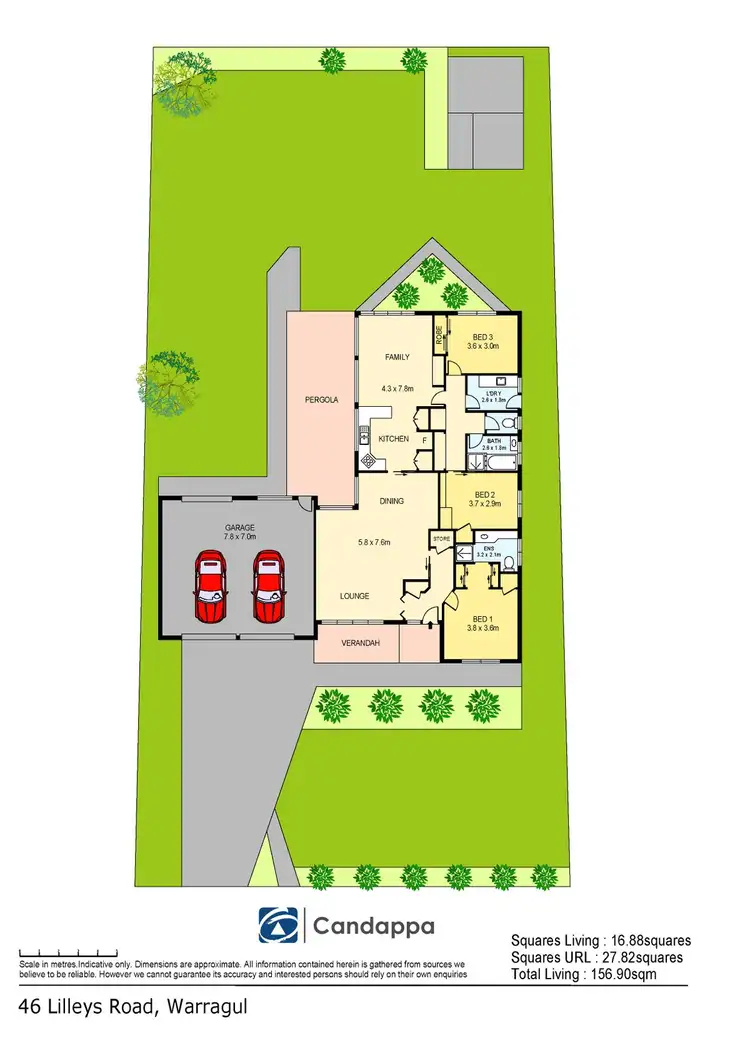 Floorplan of Homely house listing, 46 Lilleys Road, Warragul VIC 3820