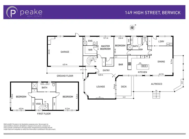Floorplan of Homely house listing, 149 High Street, Berwick VIC 3806