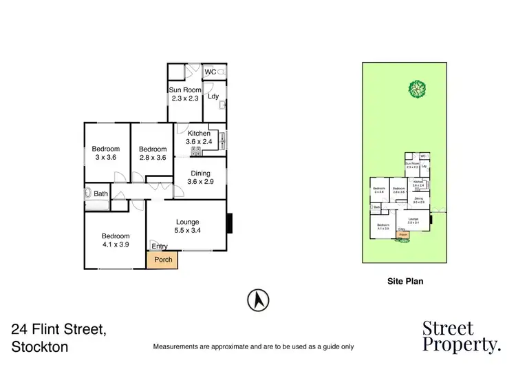 Floorplan of Homely house listing, 24 Flint Street, Stockton NSW 2295