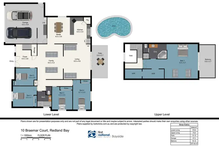 Floorplan of Homely house listing, 10 Braemar Court, Redland Bay QLD 4165