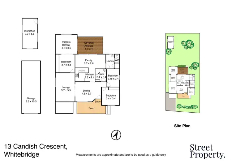 Floorplan of Homely house listing, 13 Candish Crescent, Whitebridge NSW 2290