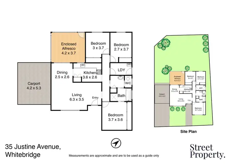 Floorplan of Homely house listing, 35 Justine Avenue, Whitebridge NSW 2290