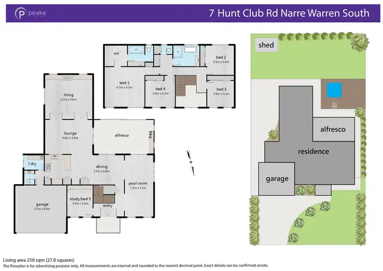Floorplan of Homely house listing, 7 Hunt Club Road, Narre Warren South VIC 3805