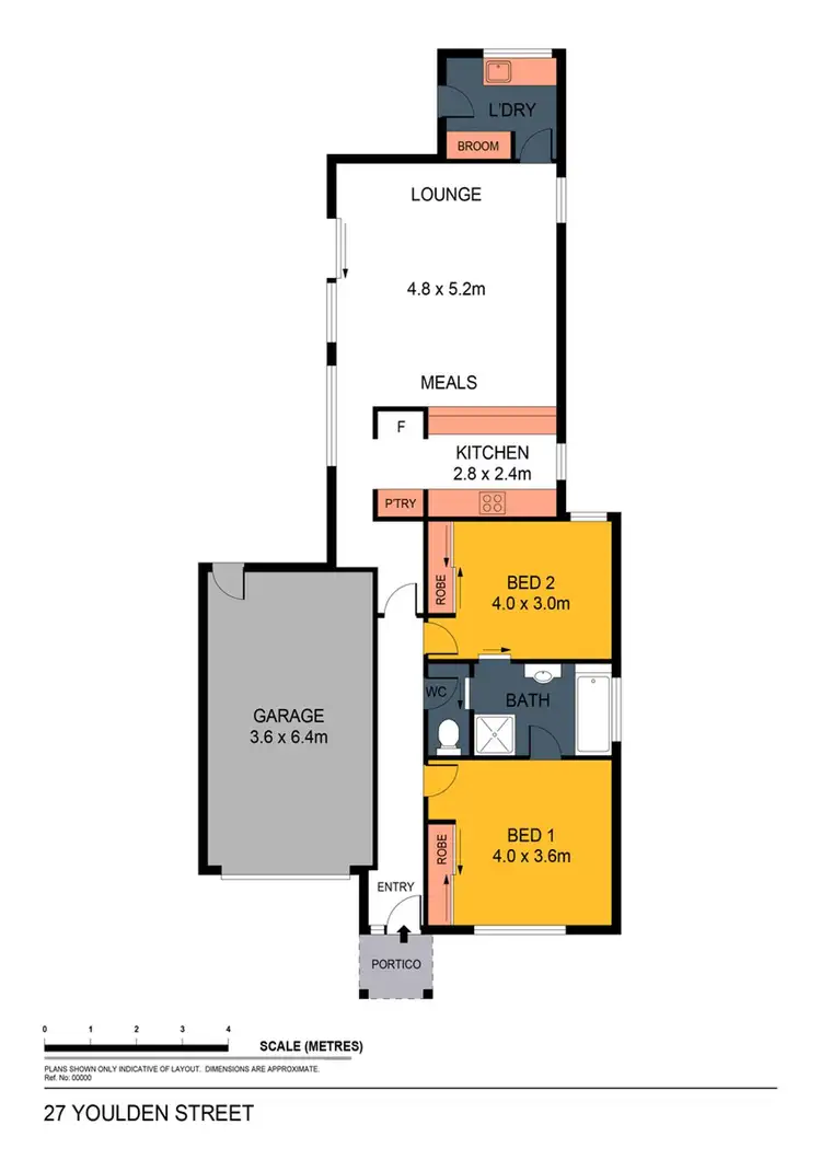 Floorplan of Homely house listing, 27 Youlden Street, California Gully VIC 3556