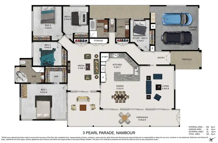 Floorplan of Homely house listing, Address available on request, Nambour QLD 4560