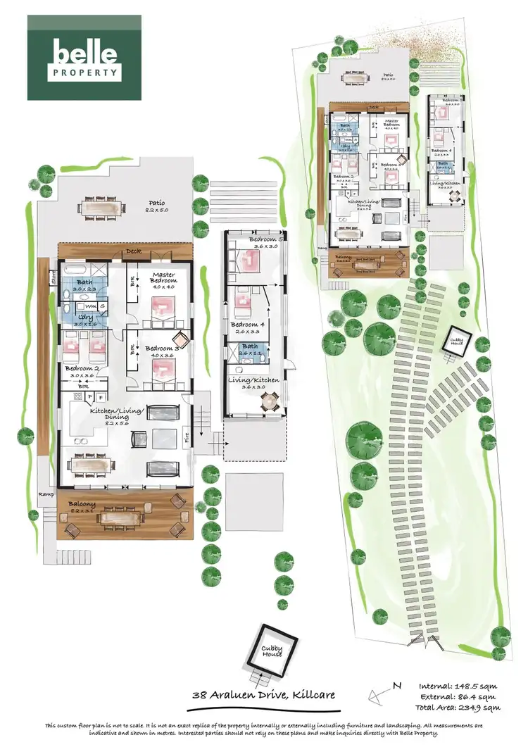 Floorplan of Homely house listing, 38 Araluen Drive, Killcare NSW 2257