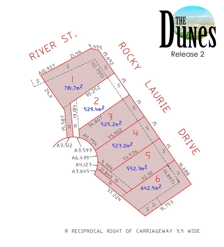 Floorplan of Homely land listing, Proposed Lot 2 Dunes Court - The Dunes Estate, Yamba NSW 2464
