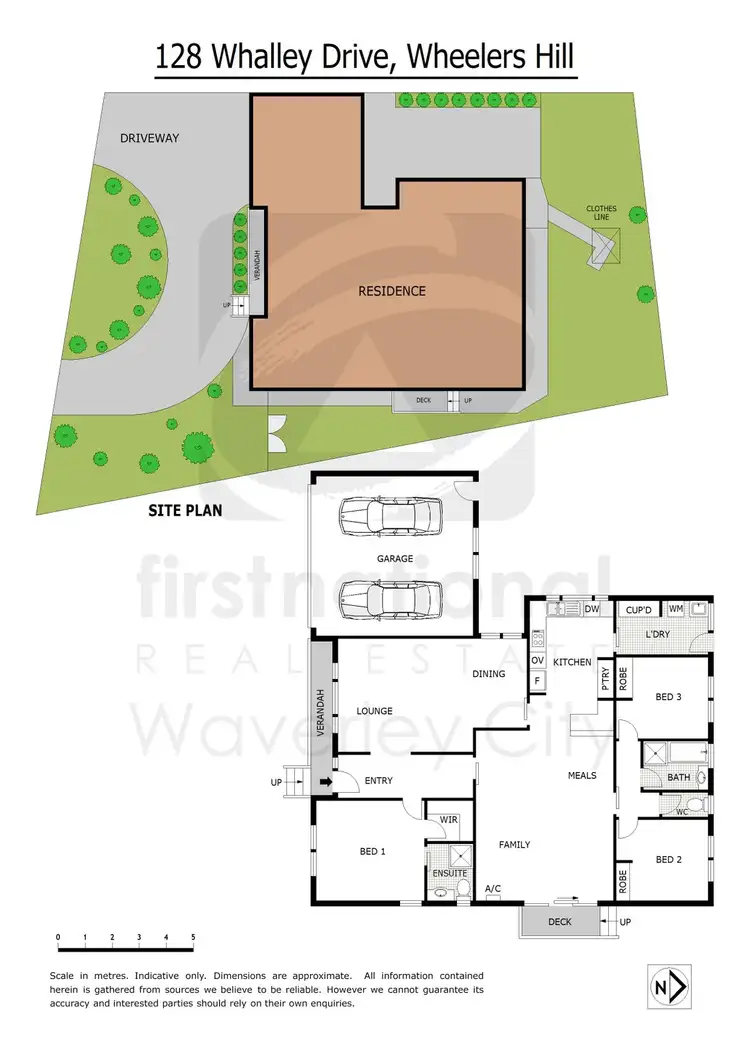 Floorplan of Homely house listing, 128 Whalley Drive, Wheelers Hill VIC 3150