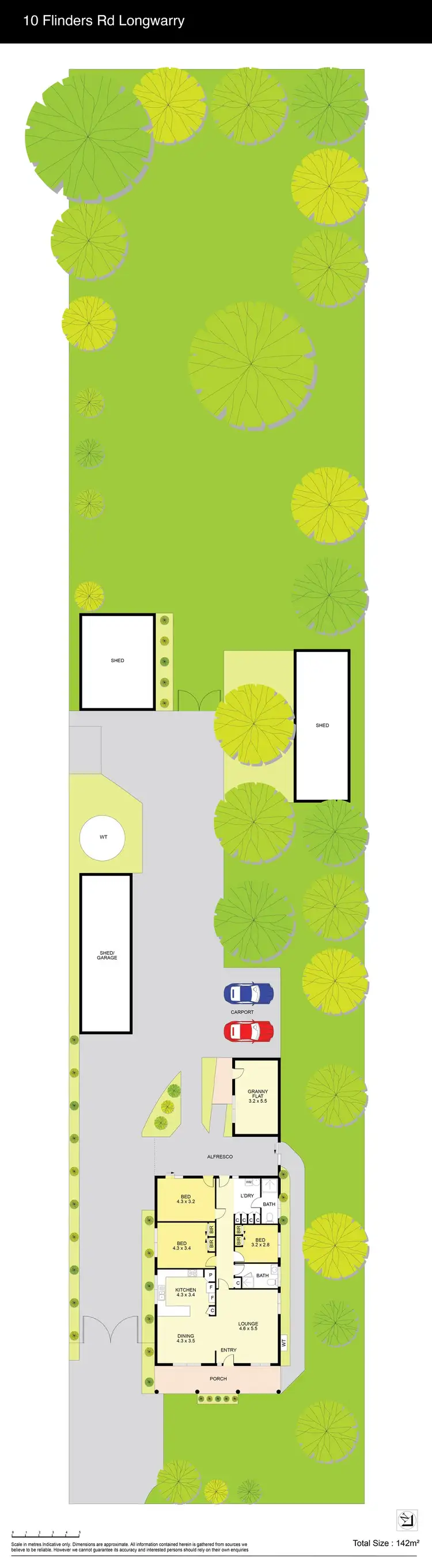 Floorplan of Homely house listing, 10 Flinders Road, Longwarry VIC 3816