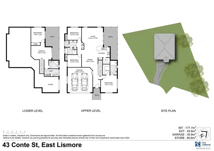 Floorplan of Homely house listing, 43 Conte Street, East Lismore NSW 2480