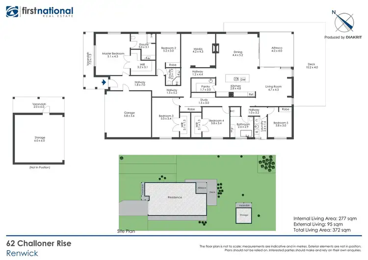 Floorplan of Homely house listing, 62 Challoner Rise, Renwick NSW 2575
