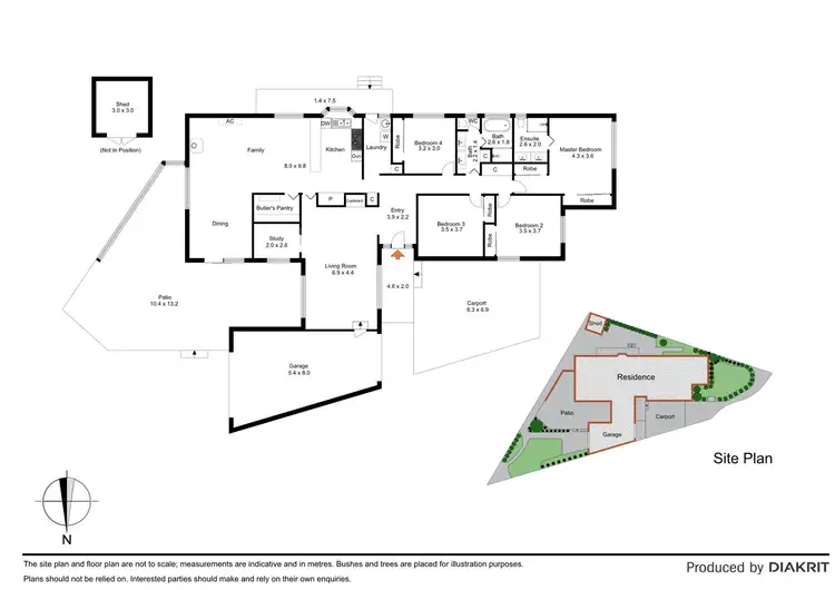 Floorplan of Homely house listing, 14 Bruce Court, Sunbury VIC 3429