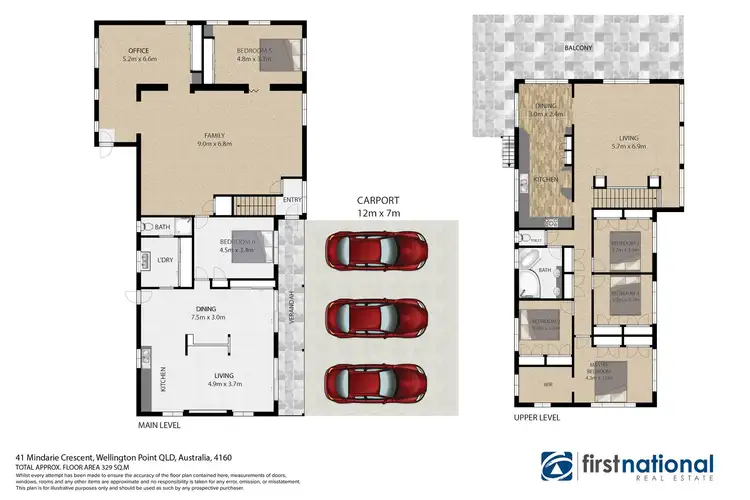 Floorplan of Homely house listing, 41a Mindarie Crescent, Wellington Point QLD 4160