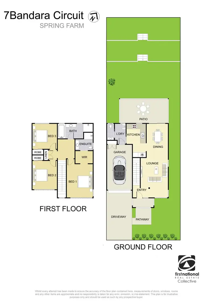 Floorplan of Homely house listing, 7 bandara circuit, Spring Farm NSW 2570