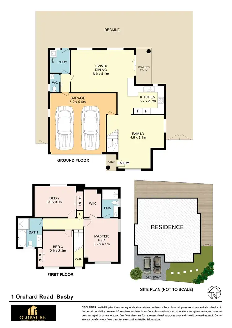 Floorplan of Homely house listing, 1 Orchard Road, Busby NSW 2168