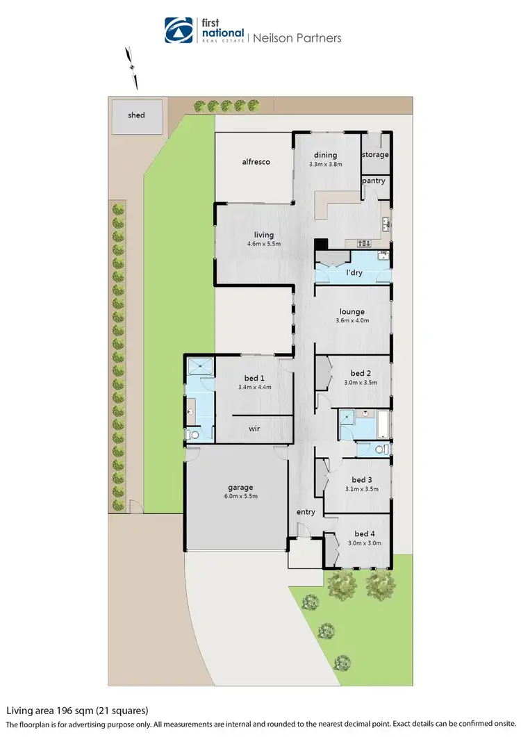 Floorplan of Homely house listing, 4 Maple Place, Drouin VIC 3818