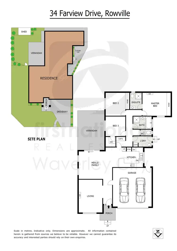 Floorplan of Homely house listing, 34 Farview Drive, Rowville VIC 3178