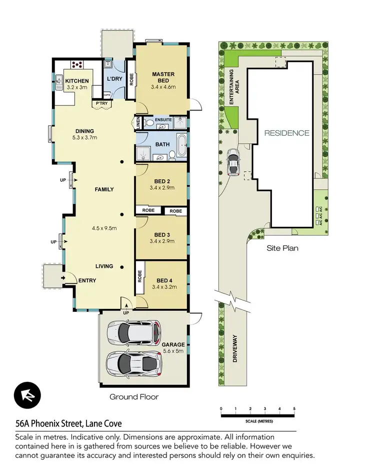 Floorplan of Homely house listing, 56a Phoenix Street, Lane Cove NSW 2066
