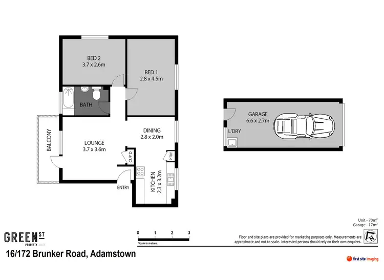 Floorplan of Homely apartment listing, 16/172 Brunker Road, Adamstown NSW 2289