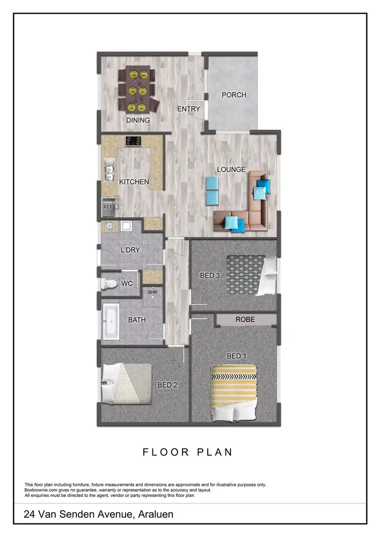 Floorplan of Homely house listing, 24 Van Senden Avenue, Araluen NT 870