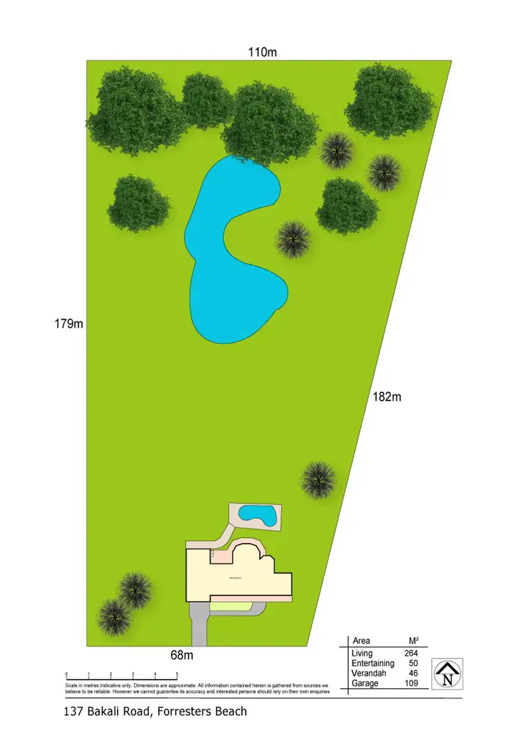 Floorplan of Homely rural property listing, 137 Bakali Road, Forresters Beach NSW 2260