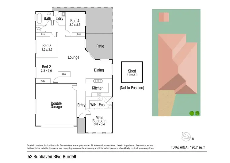 Floorplan of Homely house listing, 52 Sunhaven Boulevard, Burdell QLD 4818