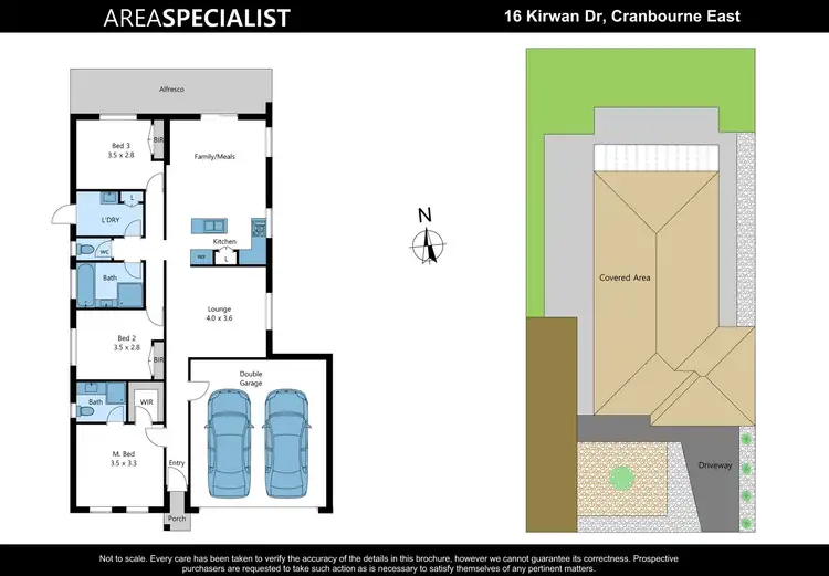 Floorplan of Homely house listing, 16 Kirwan Drive, Cranbourne East VIC 3977