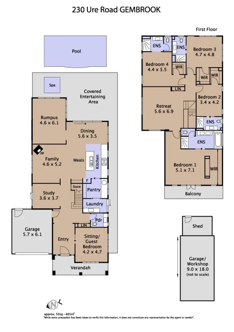Floorplan of Homely house listing, 230 Ure Road, Gembrook VIC 3783