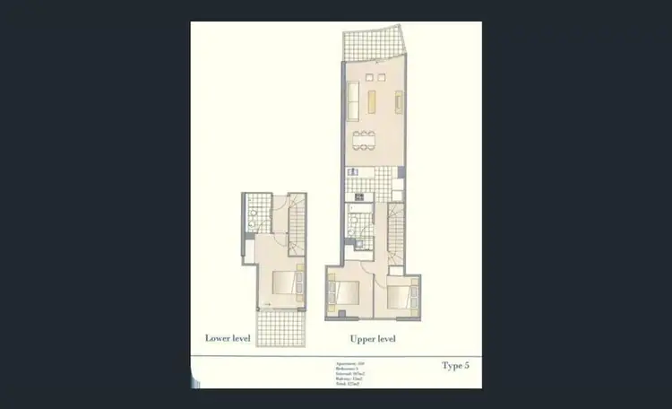 Floorplan of Homely apartment listing, 310/55 Queens Road, Melbourne VIC 3004