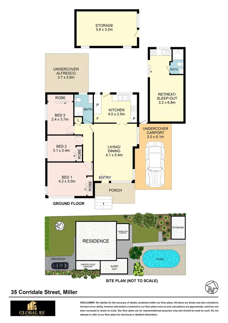Floorplan of Homely house listing, 35 Corriedale Street, Miller NSW 2168