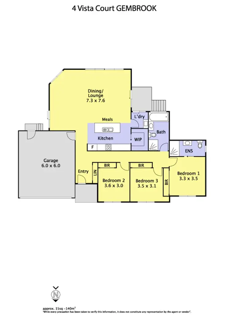 Floorplan of Homely house listing, 4 Vista Court, Gembrook VIC 3783