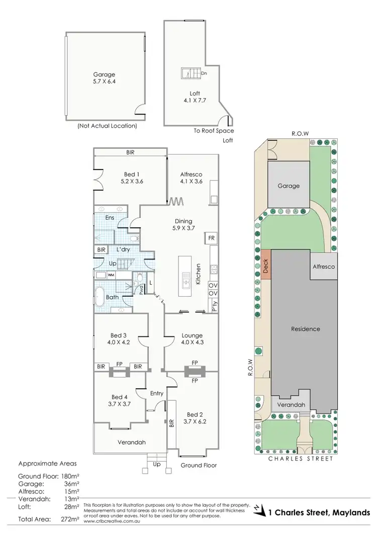 Floorplan of Homely house listing, 1 Charles Street, Maylands WA 6051