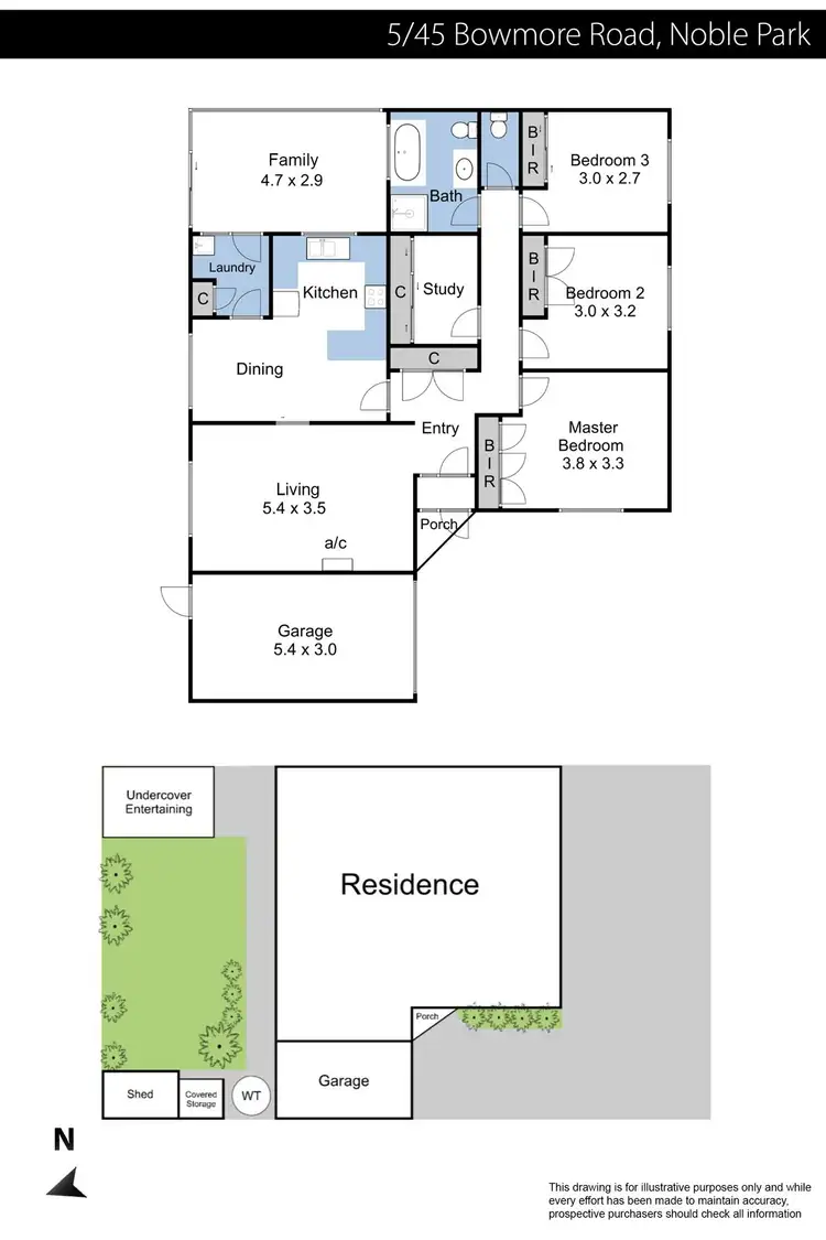 Floorplan of Homely unit listing, 5/45 Bowmore Road, Noble Park VIC 3174