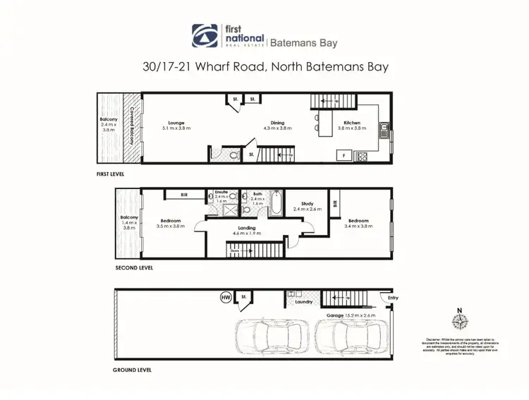 Floorplan of Homely townhouse listing, 30/17-21 Wharf Road, North Batemans Bay NSW 2536