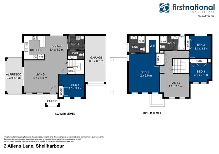 Floorplan of Homely house listing, 2 Allens Lane, Shellharbour NSW 2529
