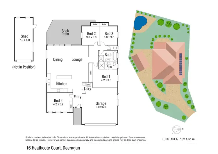 Floorplan of Homely house listing, 16 Heathcote Court, Deeragun QLD 4818