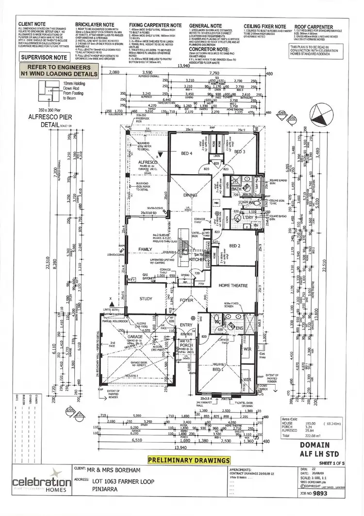 Floorplan of Homely house listing, 39 Farmer Loop, Pinjarra WA 6208