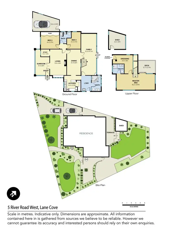 Floorplan of Homely house listing, 5 River Road West, Lane Cove NSW 2066