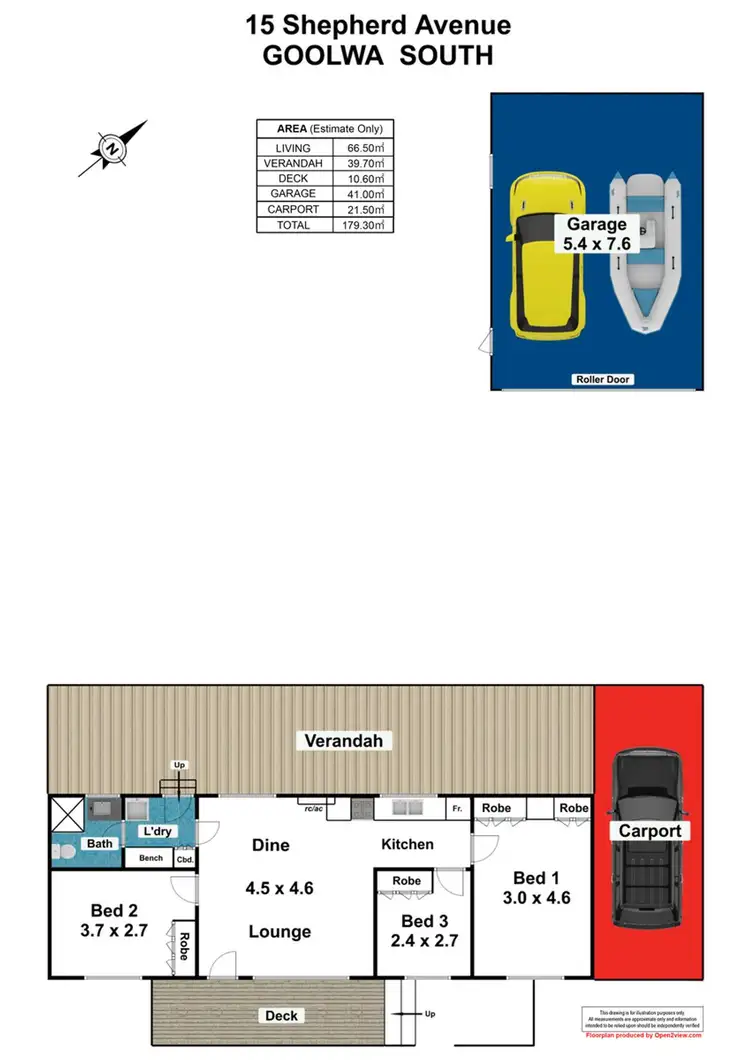 Floorplan of Homely house listing, 15 Shepherd Avenue, Goolwa South SA 5214