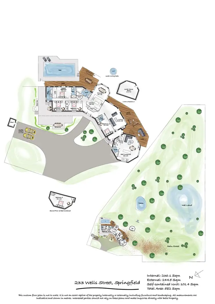 Floorplan of Homely house listing, 223 Wells Street, Springfield NSW 2250
