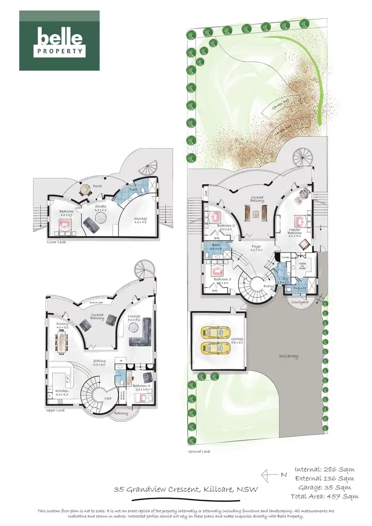Floorplan of Homely house listing, 35 Grandview Crescent, Killcare NSW 2257