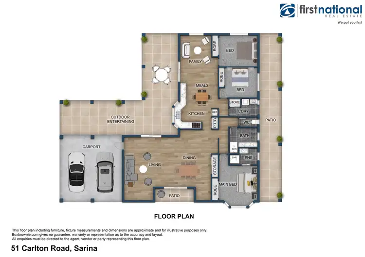 Floorplan of Homely rural property listing, 51 Carlton Road, Sarina QLD 4737