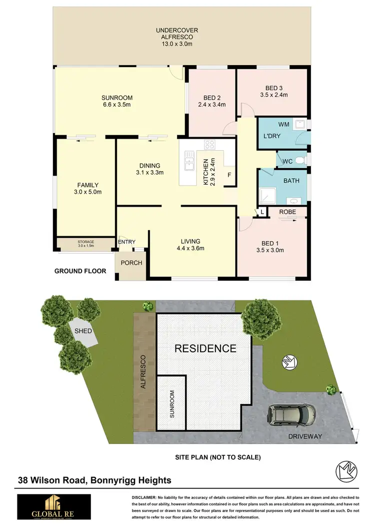 Floorplan of Homely house listing, 38 Wilson Road, Bonnyrigg Heights NSW 2177