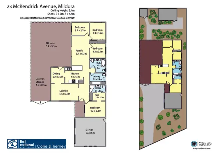 Floorplan of Homely house listing, 23 McKendrick Avenue, Mildura VIC 3500