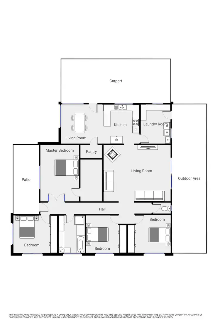 Floorplan of Homely house listing, 25 McCarthys Road, Merbein South VIC 3505