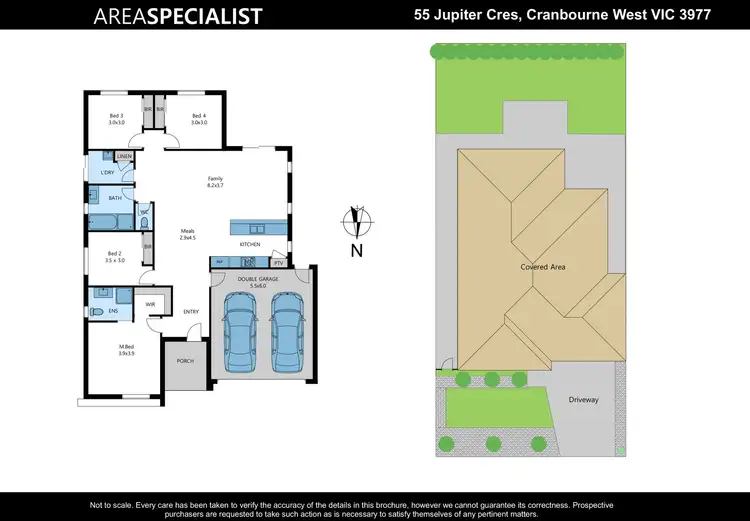 Floorplan of Homely house listing, 55 Jupiter Crescent, Cranbourne West VIC 3977