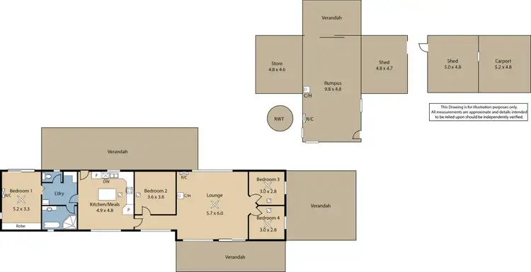 Floorplan of Homely house listing, 160 Hayman Road, Lewiston SA 5501