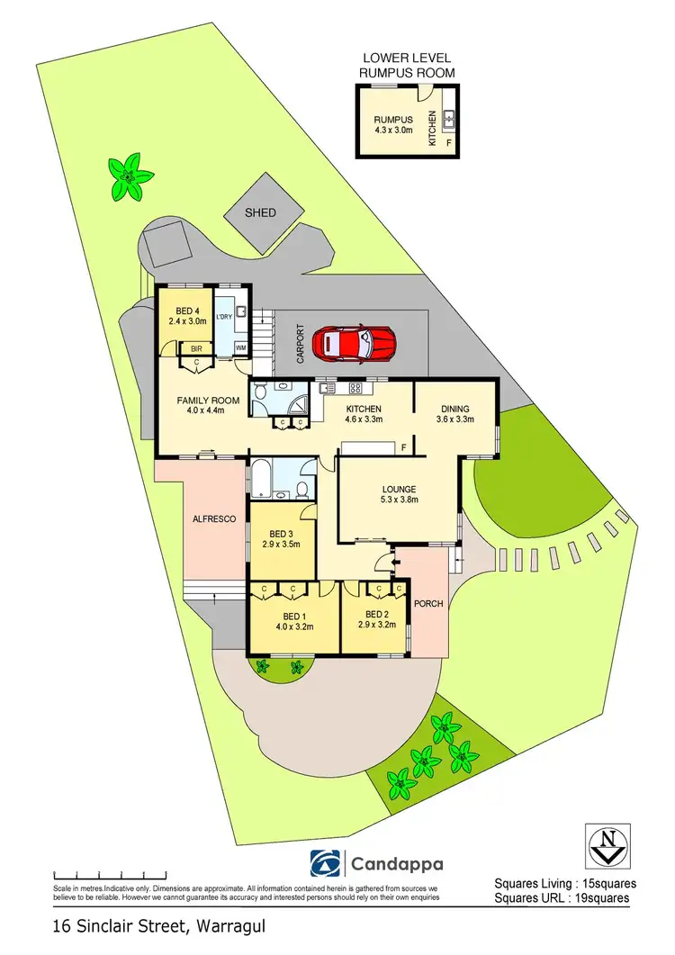 Floorplan of Homely house listing, 16 Sinclair Street, Warragul VIC 3820
