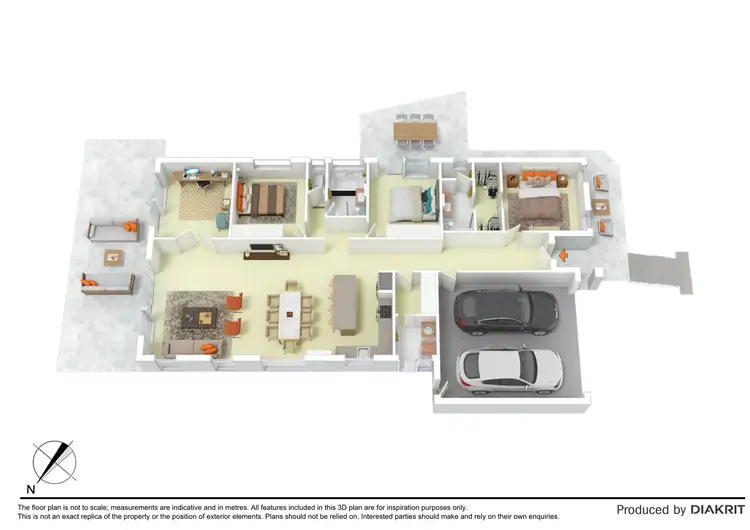 Floorplan of Homely house listing, 16 Beckview Crescent, Sunbury VIC 3429